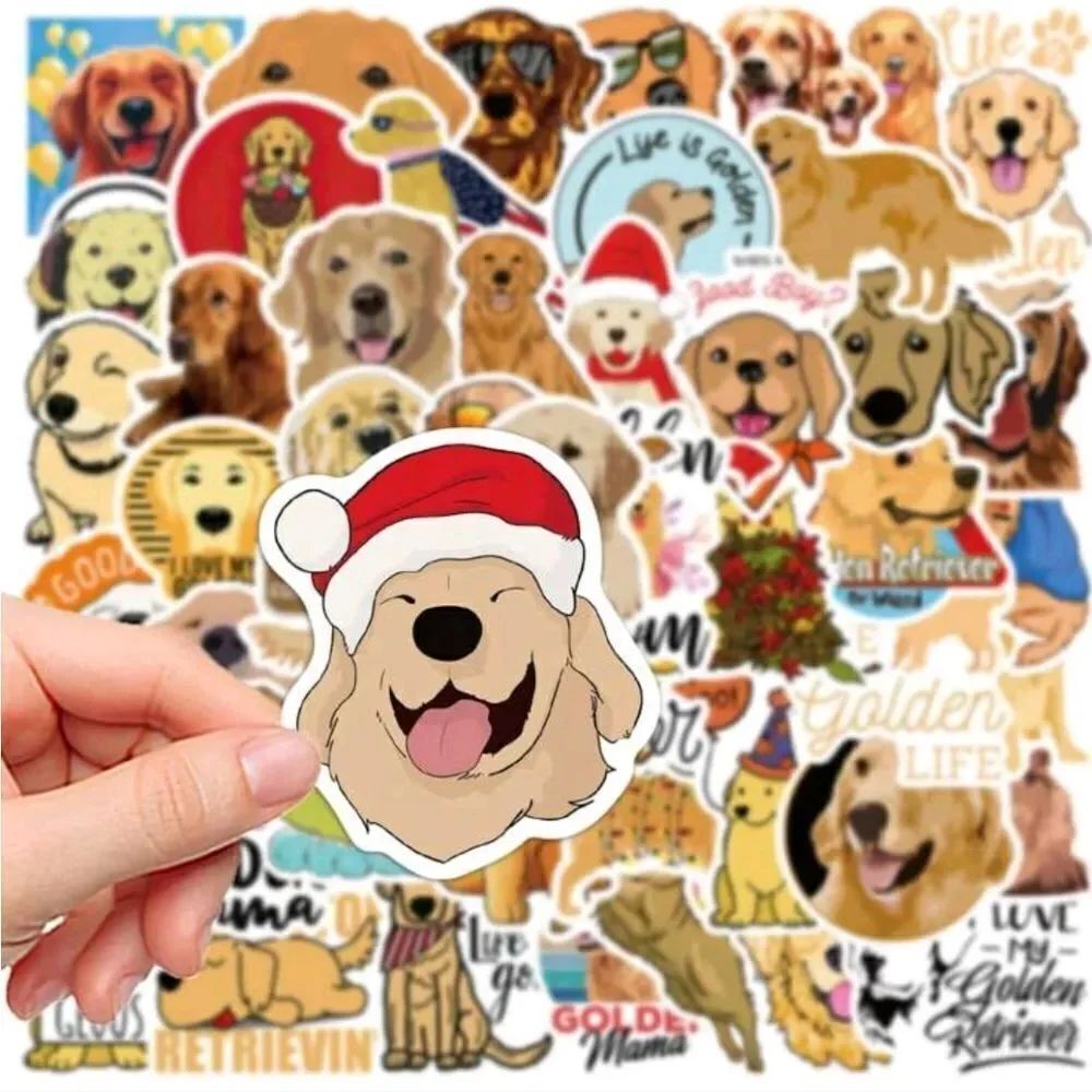 Golden Retriever Dog Stickers - Picture 6 of 6